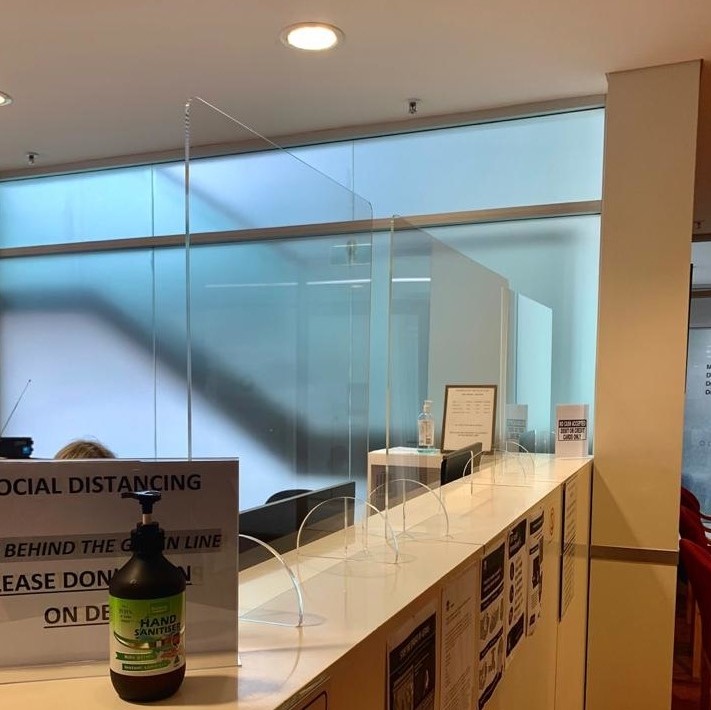 Sneeze Guard-Flat Screen  