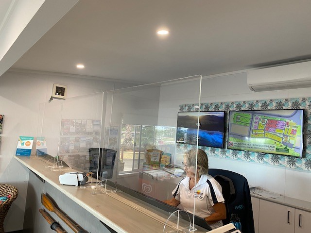 Sneeze Guard-Flat Screen  