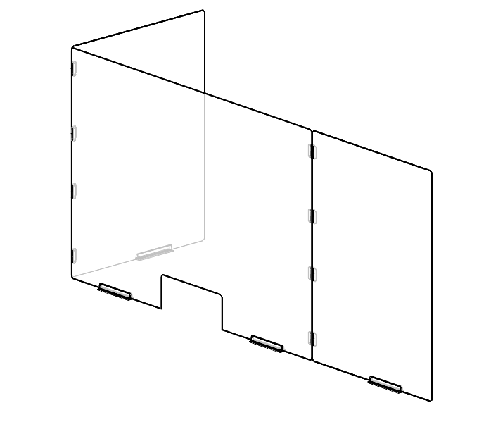 Sneeze Guard-Flexi Screen  