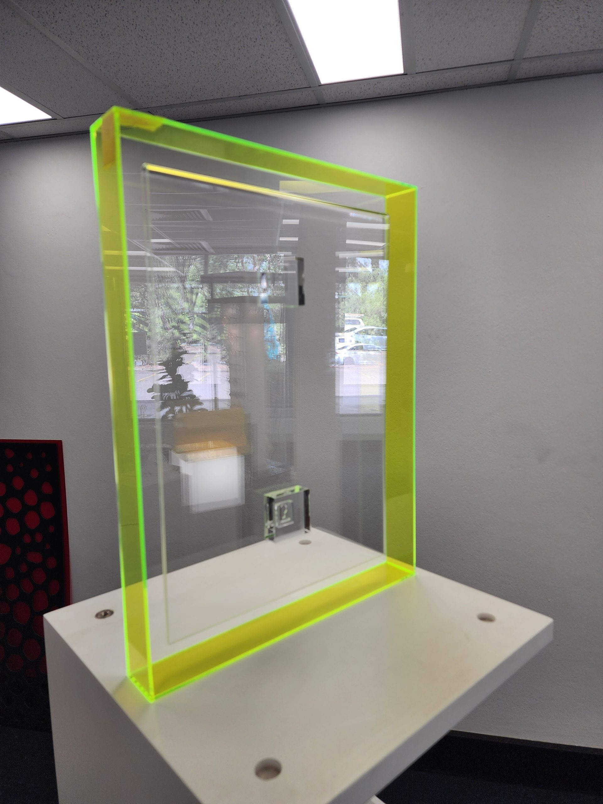 Green-Fluoro-A4-Photo-Frame